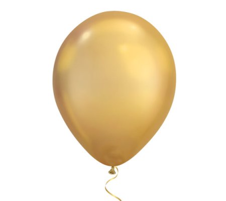 Balonky nafukovací zlaté "M", 100ks