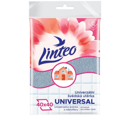 Švédská utěrka Linteo 40x40cm, 205g/m2