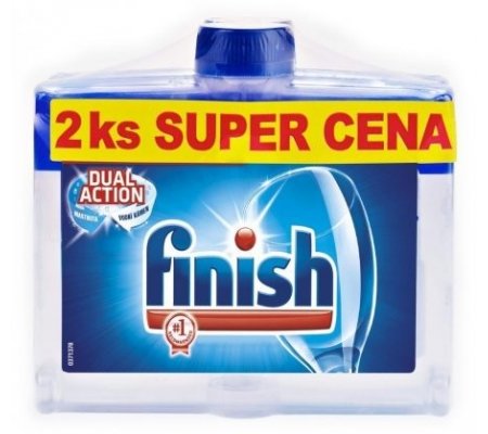 Finish čistič myčky 2x250ml