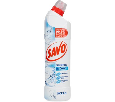 SAVO WC čistící gel - 750ml
