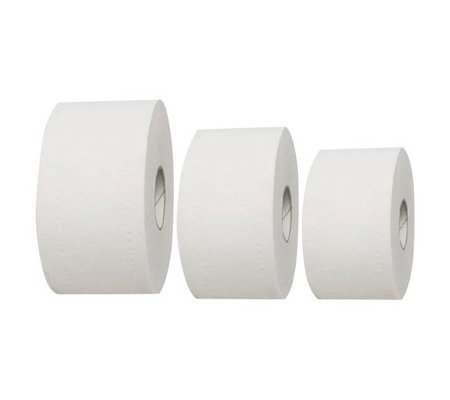 Toaletní papír Jumbo 240mm bílý, 2vrstvý, 6rolí