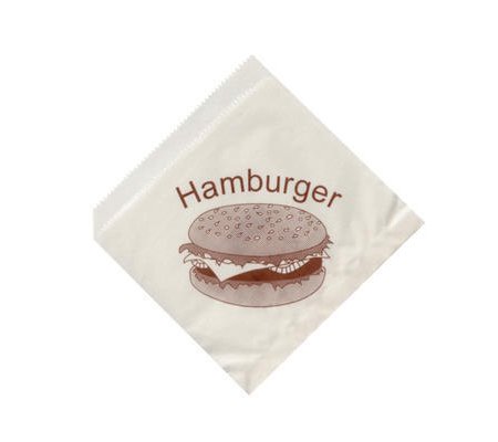 Sáčky na hamburger 16x16cm, 500ks