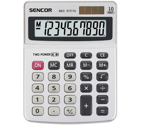Kalkulátor Sencor 377/10