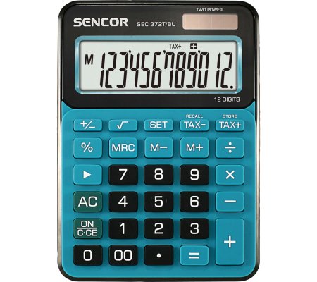 Kalkulátor Sencor 372T/BU modrá