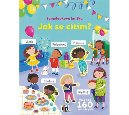 Samolepková knížka Jak se cítím
