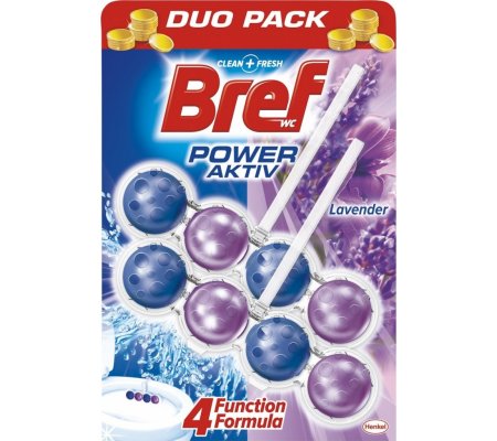 Bref Power Aktiv WC blok - 2x50g