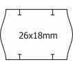 Cenové etikety do kleští 26x18,  START PRIX  bílé