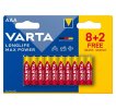 Baterie Varta Longlife Max Power alkaline AAA 8ks