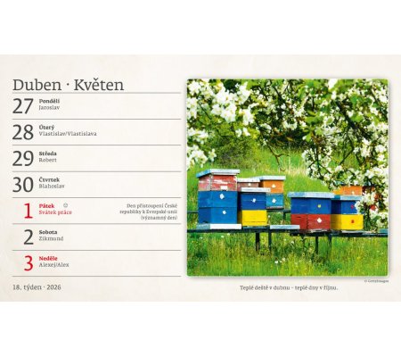 Kalendář Krásy venkova