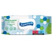 Ubrousky vlhčené SuperFresh antibakteriální s klipem, 72 ks
