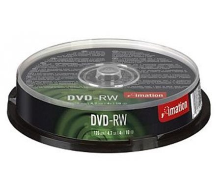 Imation DVD-RW, 120min, 4,7GB, 4x, 10ks