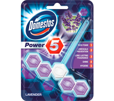 Domestos Power 5 WC blok - 55g