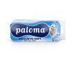 Toaletní papír Paloma Exclusive Plus White, 3vrstvý, 8rolí