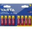 Baterie Varta Longlife Max Power alkaline AA 8ks