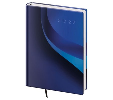Diář Vario A5 denní Blue wave