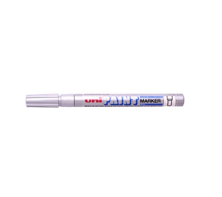 Popisovač UNI PAINT PX 21 stříbrný