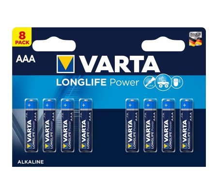 Baterie Varta Longlife Power alkaline AAA 8ks