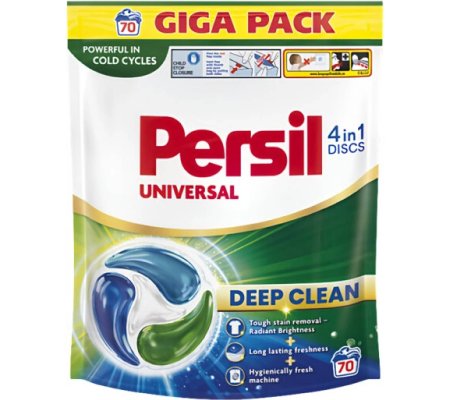 Persil kapsle 4v1 Discs Universal, 70dávek