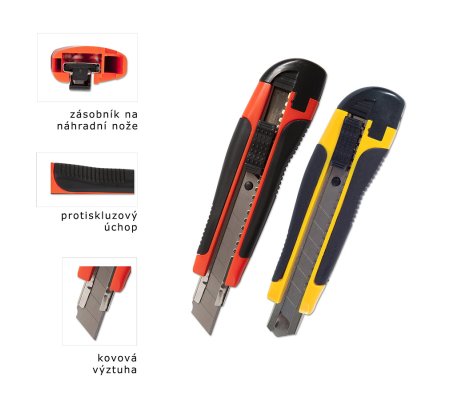 Odlamovací nůž CONCORDE velký, kovová vodící lišta