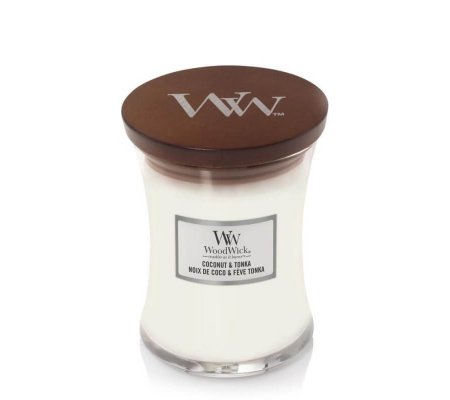 Svíčka WoodWick 275g Coconut Tonka