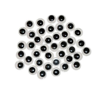 Oči dekorační 6mm 50ks