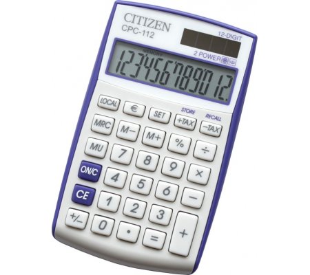 Kalkulátor Citizen CPC-112