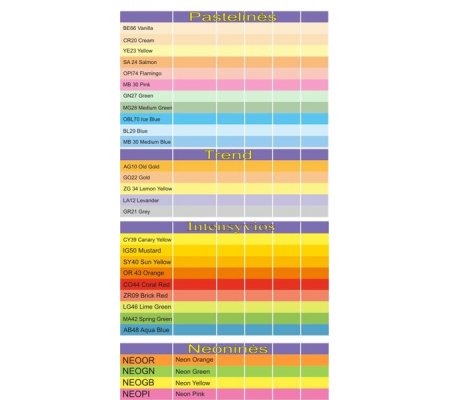 IQ color A4 80g mix pastel 5x50ks