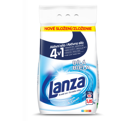 Lanza Fresh & Clean White, 90dávek