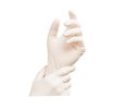 Jednorázové rukavice latex nepudrované L, 100ks