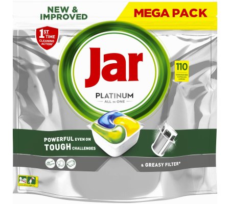 Jar tablety do myčky Platinum All in One - 110ks
