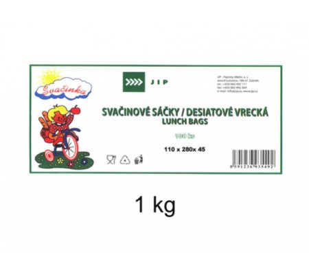 Sáček svačinový 1kg, 100ks