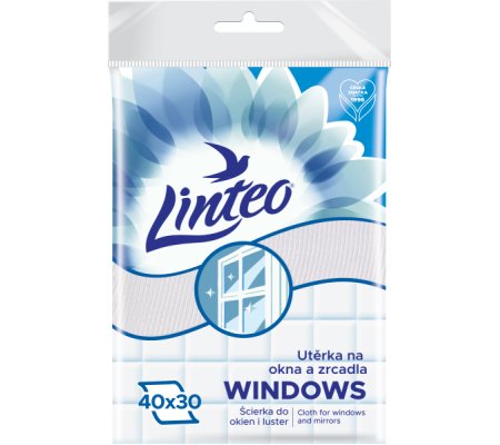 Švédská utěrka Linteo na okna 40x30cm, 300g/m2