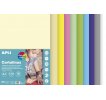 Barevný karton A4 170g mix pastelových barev, 50ks