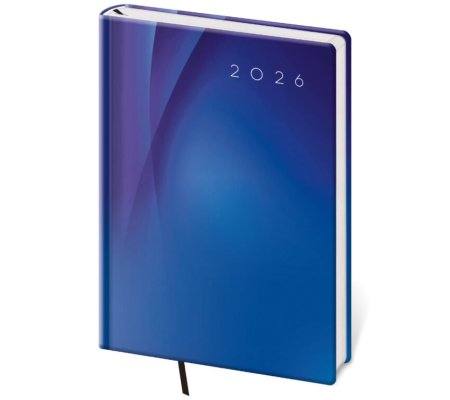 Diář Vario A5 denní Blue design