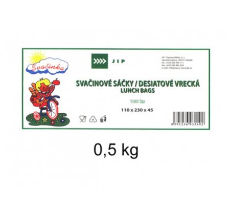 Sáček svačinový 0.5kg, 100ks