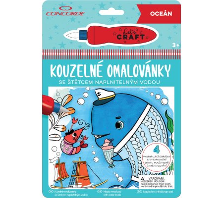 Omalovánky kouzelné Ocean