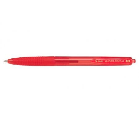 Kuličkové pero PILOT SuperGrip-G červené