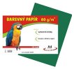 Barevný papír A4 80g tmavě zelený, 100ks