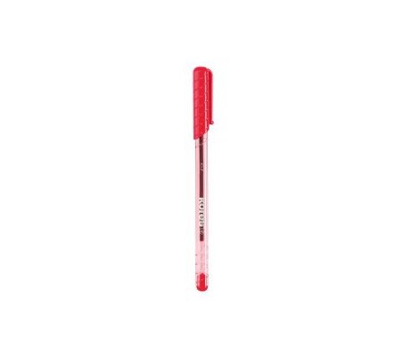 Kuličkové pero Kores K1 červené jednorázové