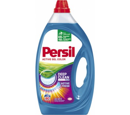 Persil Deep Clean Plus Active Gel Color prací gel, 60 dávek, 3L