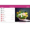 Kalendář Květiny