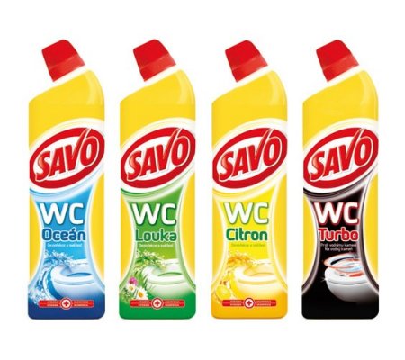 SAVO WC čistící gel - 750ml