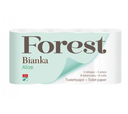 Toaletní papír Forest Bianca, 3vrstvý, 8rolí