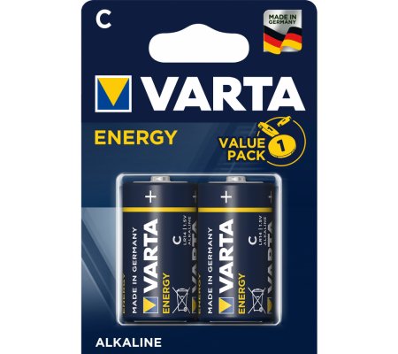 Baterie Varta Energy alkaline C mono malé 2ks
