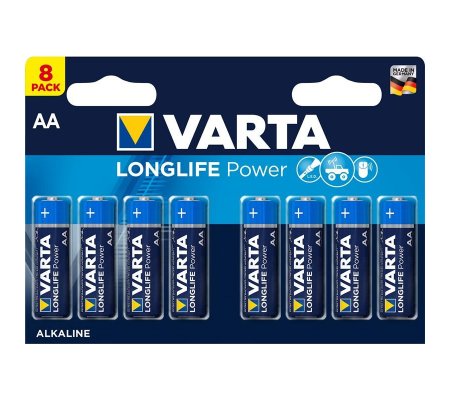 Baterie Varta Longlife Power alkaline AA 8ks