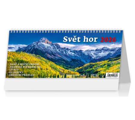 Kalendář Svět hor