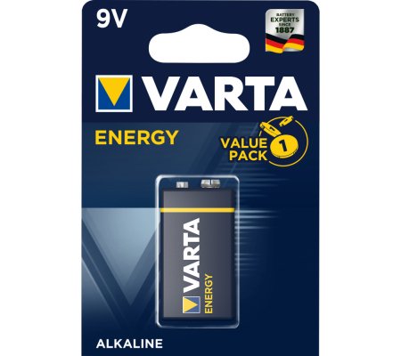 Baterie Varta Energy  alkaline 9V 1ks