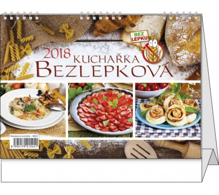 Kalendář Bezlepková kuchařka