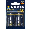 Baterie Varta Energy alkaline D mono velké 2 ks