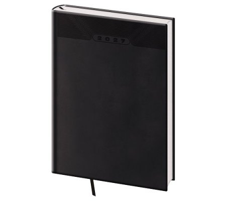 Diář Print A5 denní černý